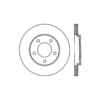 Centric 125.61087 Disc Brake Rotor Centric Premium High Carbon Alloy Brake Rotor