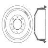 Centric 122.66007 Brake Drum Premium Brake Drum