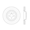 Centric 120.35117 Disc Brake Rotor Premium Brake Rotor
