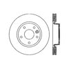 Centric 120.22011 Disc Brake Rotor Premium Brake Rotor