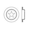 Centric 125.61073 Disc Brake Rotor Centric Premium High Carbon Alloy Brake Rotor