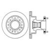 Centric 120.65044 Disc Brake Rotor and Hub Assembly Premium Brake Rotor