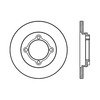 120.45033 by CENTRIC - Premium Brake Rotor