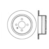 Centric 120.61066 Disc Brake Rotor Premium Brake Rotor