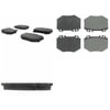 Centric 102.09850 Disc Brake Pad Set C-Tek Semi-Metallic Brake Pads with Shims
