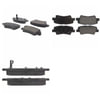 Centric 300.15440 Disc Brake Pad Set Premium Semi-Metallic Brake Pads with Shims and Hardware