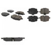 Centric 301.14690 Disc Brake Pad Set Centric Premium Ceramic Brake Pads with Shims and Hardware