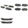 Centric 301.14650 Disc Brake Pad Set Centric Premium Ceramic Brake Pads with Shims and Hardware