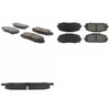 Centric 301.11841 Disc Brake Pad Set Centric Premium Ceramic Brake Pads with Shims and Hardware