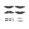 106.12780 by CENTRIC - Posi Quiet Extended Wear Brake Pads with Shims and Hardware