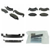 306.00500 by CENTRIC - Centric Fleet Performance Brake Pads with Hardware