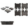 Centric 301.12830 Disc Brake Pad Set Centric Premium Ceramic Brake Pads with Shims and Hardware
