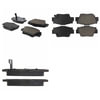 Centric 102.05040 Disc Brake Pad Set C-Tek Semi-Metallic Brake Pads with Shims