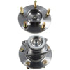 Centric 406.46001 Wheel Bearing and Hub Assembly Centric Premium Hub and Bearing Assembly, With ABS Tone Ring