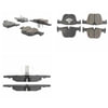 Centric 301.16100 Disc Brake Pad Set Centric Premium Ceramic Brake Pads with Shims and Hardware