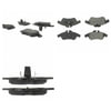 Centric 102.09500 Disc Brake Pad Set C-Tek Semi-Metallic Brake Pads with Shims