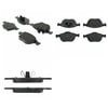 Centric 100.09700 Disc Brake Pad Set Original Equipment Formula Brake Pads with Hardware