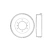 Centric 123.42025 Brake Drum C-Tek Standard Brake Drum