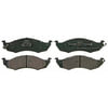 ZD576 by WAGNER - QuickStop Ceramic Disc Brake Pad Set