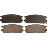 Wagner ZD580 Disc Brake Pad Set QuickStop Ceramic Disc Brake Pad Set