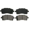 Wagner ZD721 Disc Brake Pad Set QuickStop Ceramic Disc Brake Pad Set