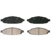 ZD997 by WAGNER - QuickStop Ceramic Disc Brake Pad Set