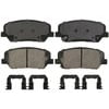 ZD1413 by WAGNER - QuickStop Ceramic Disc Brake Pad Set