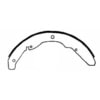 Wagner PAB298 Drum Brake Shoe BRAKE SHOE SET