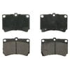 ZD466A by WAGNER - QuickStop Ceramic Disc Brake Pad Set