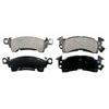 Wagner ZX52 Disc Brake Pad Set QuickStop Semi-Metallic Disc Brake Pad Set