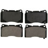 ZD1050B by WAGNER - QuickStop Ceramic Disc Brake Pad Set