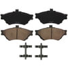 ZD659 by WAGNER - QuickStop Ceramic Disc Brake Pad Set