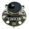 Timken HA590550 Wheel Bearing and Hub Assembly Hub Unit Bearing Assemblies: Preset, Pre-Greased And Pre-Sealed