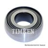 Timken W214PPB2 Multi-Purpose Bearing Tri-Ply Shrouded Seals, Spherical OD, Round Bore, Non-Relubricatable
