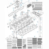 PAI 631346 Engine Cylinder Head Engine Cylinder Head Repair Kit - Detroit Diesel Series 50 / 60 Application