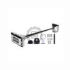 PAI EM44930 Air Horn Kit Rectangular Bell Air Horn with 7/16-24" Straight Female Port, 26" Overall Length