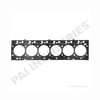 PAI 131753 Engine Cylinder Head Gasket Engine Cylinder Head Gasket - Steel Length: 29.5 Width: 7.75in Cummins QSB Series