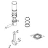 PAI 401017 Engine Cylinder Kit Repair Engine Cylinder Kit Repair - w/o Piston Rings International DT466E Application