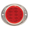 402323 by GROTE - RFLCTR, 3"LENS, RED, ALUM, 2-HOLE MNT, BULK