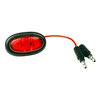 Grote 479723 Side Marker Light CLR/MKR, RED,LED,MICRONOVAPC W/GROMMET