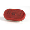 Grote 452623 Side Marker Light CLR/MKR LMP,DRMLD 2BULB OVAL,W/OPTICLENS