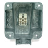 Grote 87830 Trailer Connector Kit Ultra-Pin Receptacle Four-Hole Mount Nose Box - Split Pin