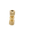 11202 by HALDEX - Air Brake Air Line Connector Fitting - Union Fitting for Nylon Tubing, Tube Size 3/8" O.D.