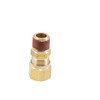 11236 by HALDEX - Air Brake Air Line Connector Fitting - Male Connector, Nylon Tubing, 1/2" NPT, 1/2" O.D.