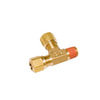 Haldex 11273 Air Brake Air Hose Fitting Midland Run Tee Nylon Tubing Fitting - Fixed Run Tee, 1/8 in. NPT, 3/8 in. Tubing