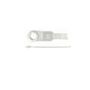 BE20380 by HALDEX - Cable Tie - 15", White, Pack of 1000
