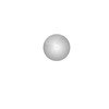 Haldex A25079 Dash Knob Plain Metal Knob , 1/4"- 28 thread