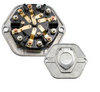 Haldex BE24030 Receptacle 7-Way Circuit Breaker Style Receptacle - Without Housing, 30-Amp