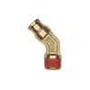 APB54F12X12 by HALDEX - Air Brake Air Line Connector Fitting - Male 45° Elbow, 3/4 Tube Size, 3/4 Pipe Thread