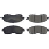 Centric 301.16500 Disc Brake Pad Set Centric Premium Ceramic Brake Pads with Shims and Hardware